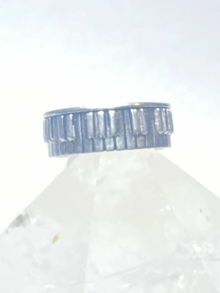 PIANO RING MUSICIAN KEYS KEYBOARD PIANIST BAND STERLING SILVER WOMEN MEN (1 of 2)