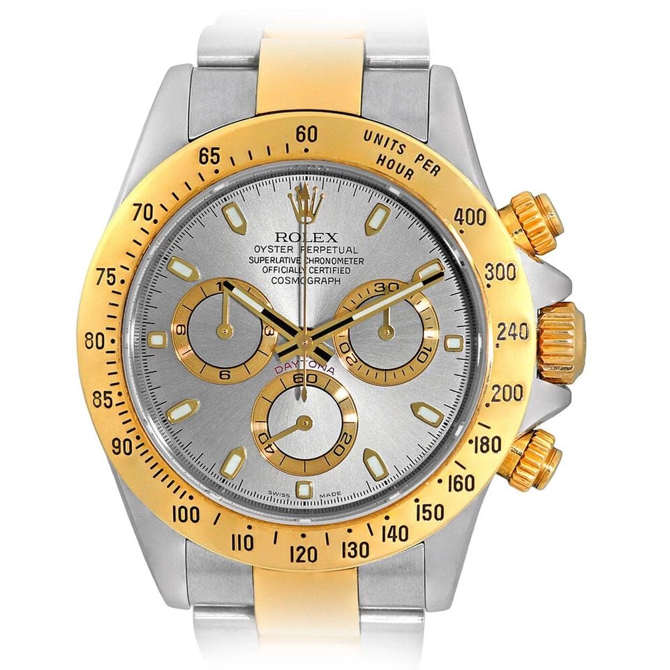 ROLEX STAINLESS STEEL & YELLOW GOLD 40MM DAYTONA COSMOGRAPH 116523 WARRANTY BOX (1 of 2)