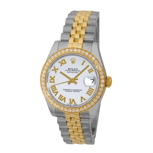 ROLEX STAINLESS STEEL & 18K YELLOW GOLD 31MM DATEJUST 178383 WARANTY MINTY 2015: ROLEX STAINLESS STEEL & 18K YELLOW GOLD 31MM DATEJUST 178383 WARANTY MINTY 2015 ROLEX Stainless Steel & 18K Yellow Gold 31mm Datejust 178383 Box Waranty Pre-Owned Stainless Steel and 18K Yellow Gold 3