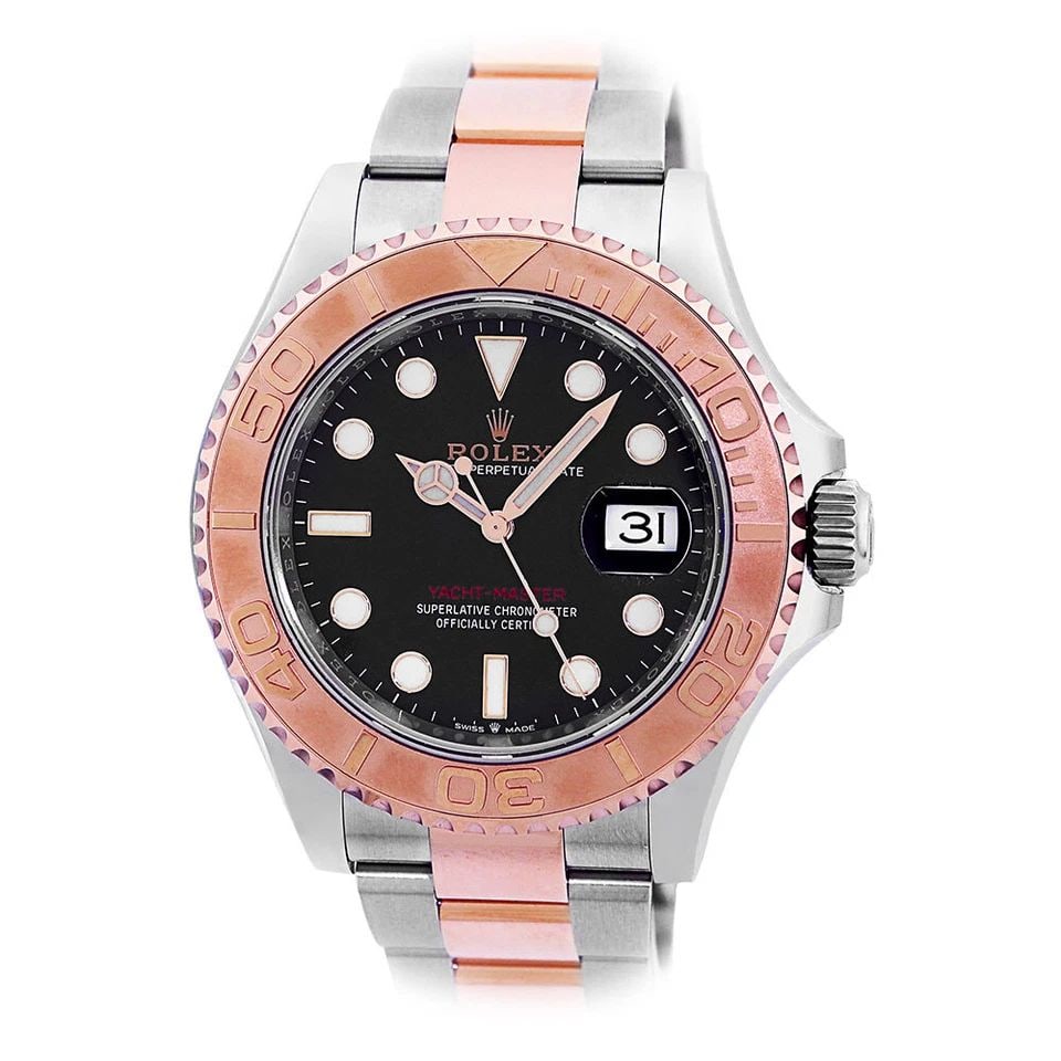 ROLEX STAINLESS STEEL & 18K ROSE GOLD 40MM YACHT-MASTER 126621 BOX WARRANTY: ROLEX STAINLESS STEEL & 18K ROSE GOLD 40MM YACHT-MASTER 126621 BOX WARRANTY 2023 ROLEX Stainless Steel & 18K Rose Gold 40mm "Yacht-Master" 126621 BOX Warranty 2023 Pre-Owned Gent's Stainless Steel & 1