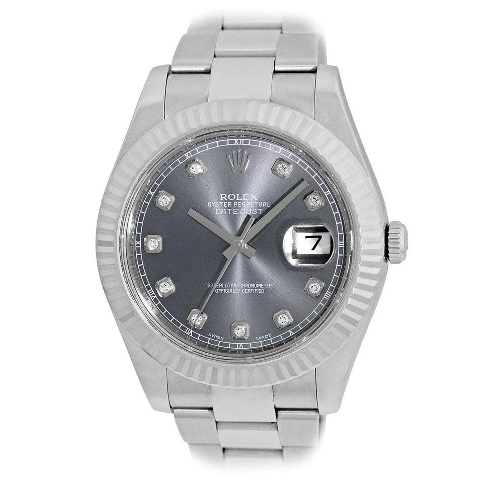 ROLEX STAINLESS STEEL 41MM ROLEX DATEJUST II 116334 WARRANTY BOX (1 of 2)