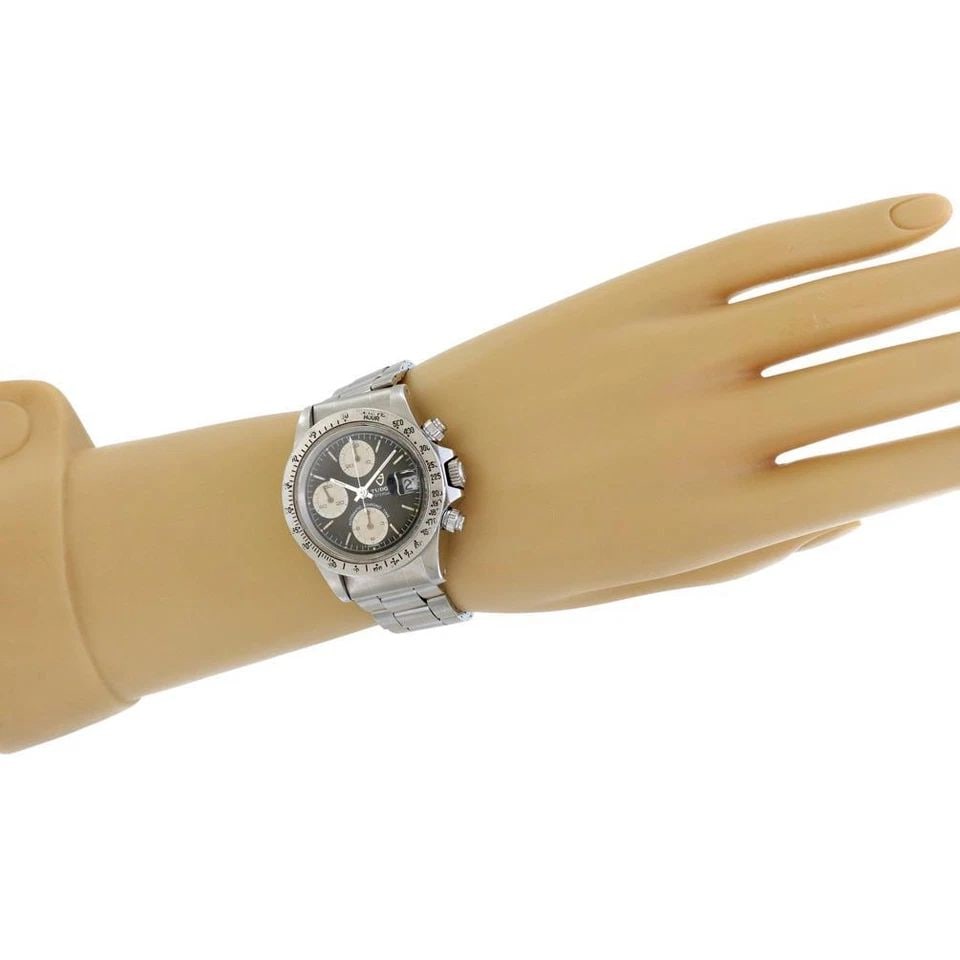 TUDOR BIG BLOCK STAINLESS STEEL 39MM AUTOMATIC MEN'S WRISTWATCH #94300: TUDOR BIG BLOCK STAINLESS STEEL 39MM AUTOMATIC MEN'S WRISTWATCH #94300 Tudor Big Block Stainless Steel 39mm Automatic Men's Wristwatch #94300 Description This is an authentic Tudor Oyster Date men's w