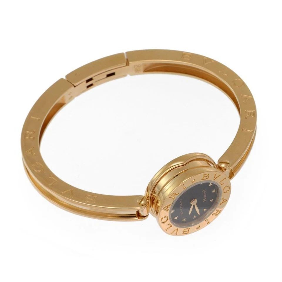 BVLGARI B ZERO.1 QUARTZ 18K YELLOW GOLD LADIES WRIST WATCH BANGLE BRACELET (1 of 2)