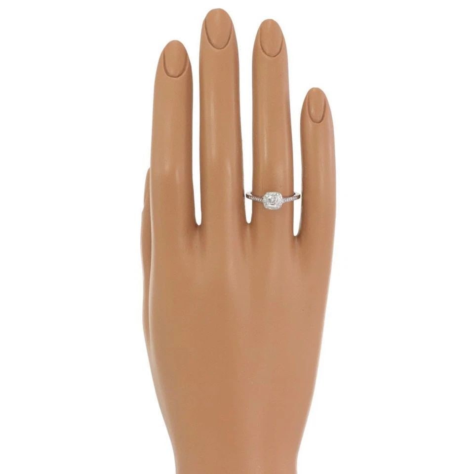 TIFFANY & CO. RING LEGACY DIAMOND PLATINUM ENGAGEMENT SIZE 5.75: TIFFANY & CO. RING LEGACY DIAMOND PLATINUM ENGAGEMENT SIZE 5.75 The Tiffany & Co. Legacy Diamond Platinum Engagement Ring is a stunning and elegant piece of fine jewelry, perfect for the occasion of a