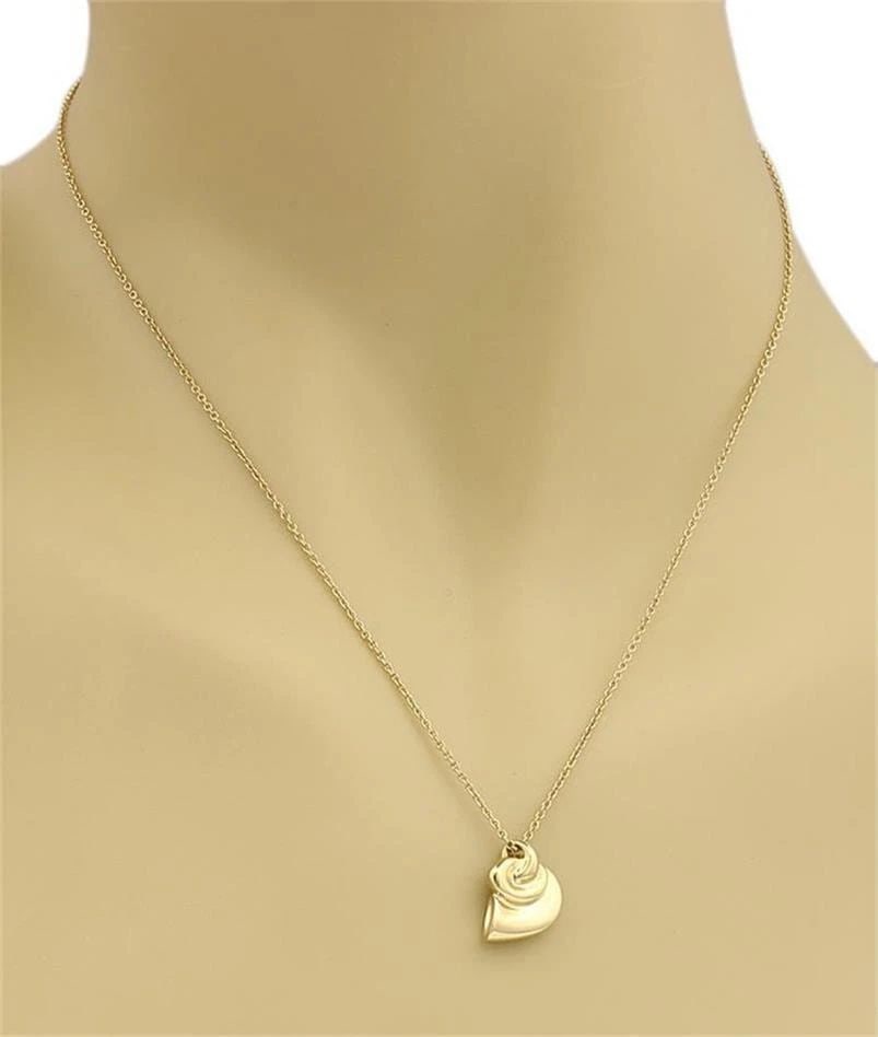 TIFFANY & CO. PERETTI SHELL PENDANT 18K YELLOW GOLD WIDE HORN NECKLACE (1 of 1)