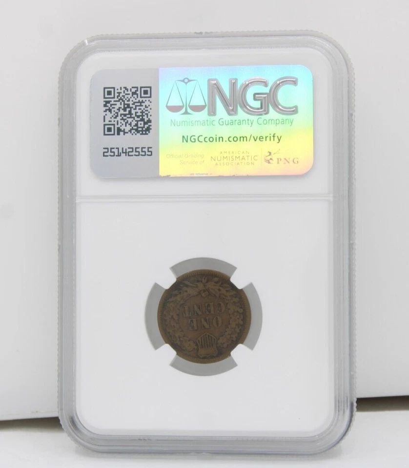 1909 S INDIAN HEAD CENT 1 C NGC F 12 BN COIN (1 of 1)
