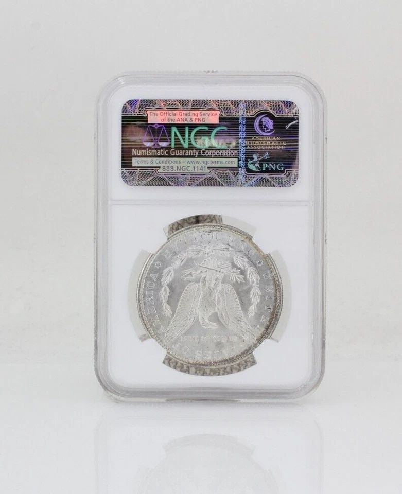 1882 S $1 MORGAN SILVER DOLLAR NGC MS 63 (1 of 2)