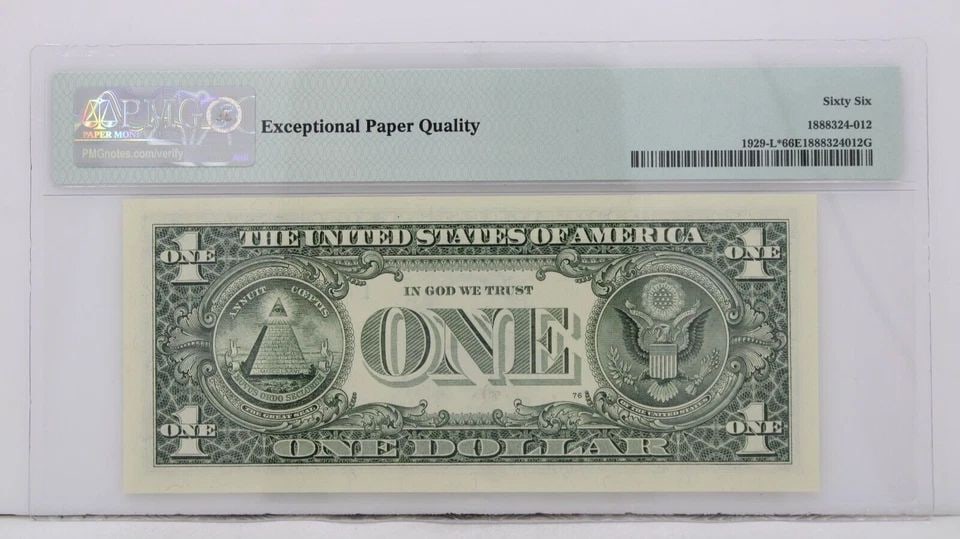 $1 2003 FRN SAN FRANCISCO STAR NOTE PMG 66 EPQ GEM UNCIRCULATED L01638512* PP A (1 of 2)
