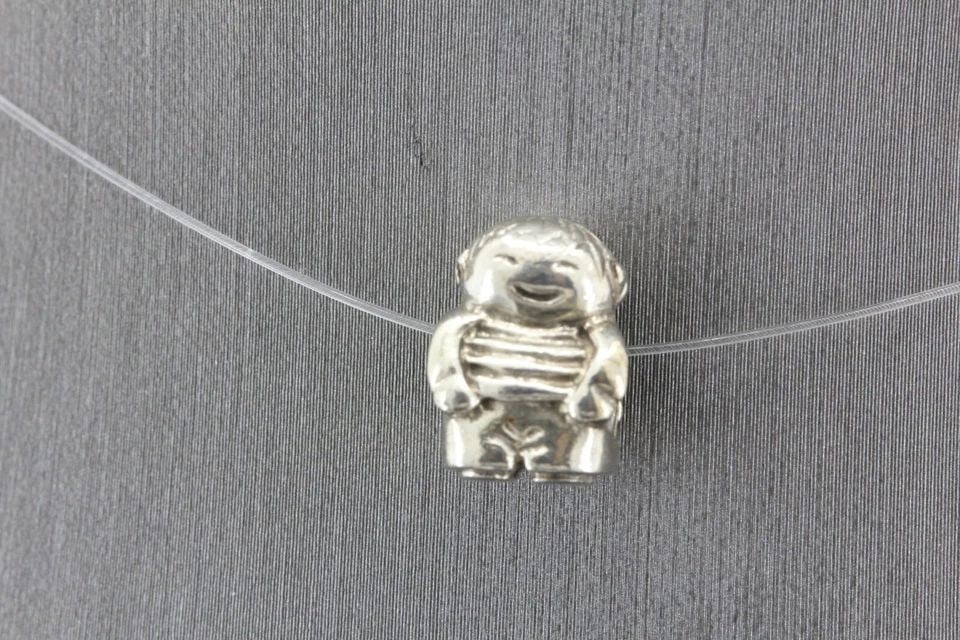 PANDORA BOY CHARM - STERLING SILVER 925 NEW AUTHENTIC BEAD 790360 RETIRED (1 of 1)