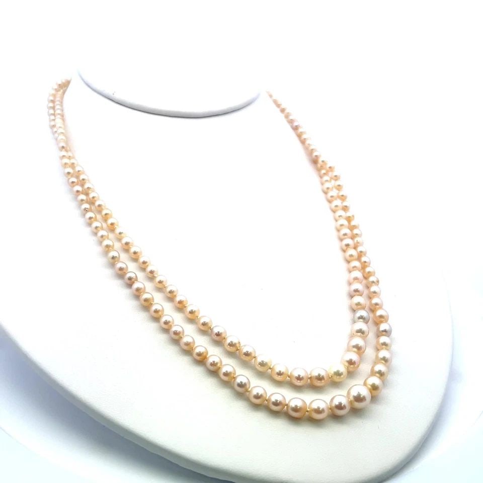 1.55 CARAT MARQUIS SHAPE DIAMOND 2.65-7.11MM PEARL 18K WHITE GOLD BEED NECKLACE: 1.55 CARAT MARQUIS SHAPE DIAMOND 2.65-7.11MM PEARL 18K WHITE GOLD BEED NECKLACE PRODUCT DESCRIPTION Title: 1.55 Carat Marquis Shape J VS1 Diamond 1.00 Carat Pearl 18 Karat White Gold Beed Necklace Sty