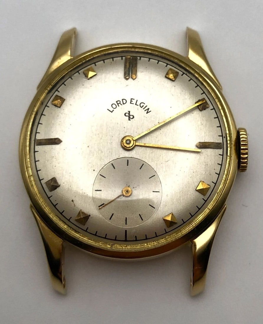 14K GOLD LORD ELGIN WATCH 556, 21 JEWELS, SERVICED JUNE 2023 (1 of 2)