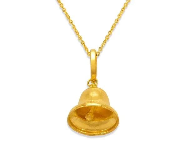 NEW 14K YELLOW GOLD BELL CHARM PENDANT: NEW 14K YELLOW GOLD BELL CHARM PENDANT BELL CHARM PENDANT NEW 14K YELLOW GOLD Apx. WIDTH: 11x8mm Apx WEIGHT: 1.2g