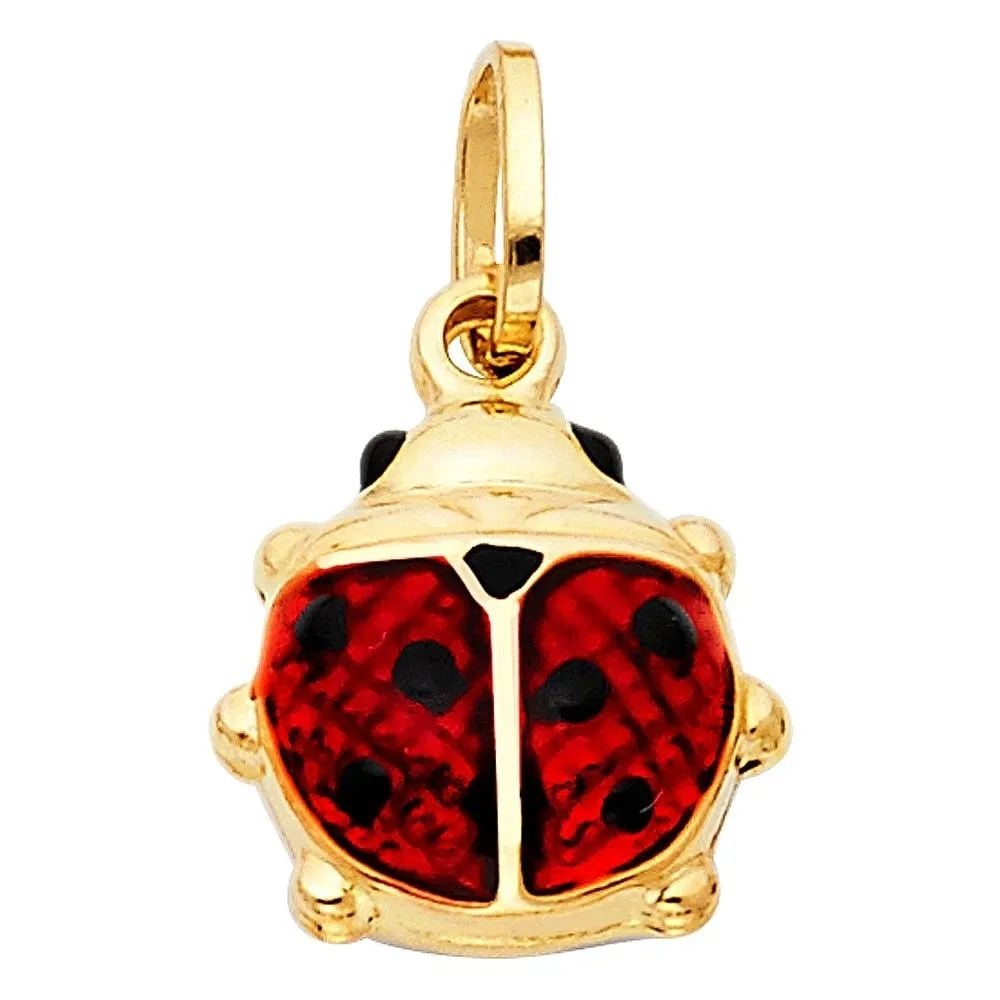NEW 14K YELLOW GOLD HOLLOW ENAMEL PENDANT (PT504): NEW 14K YELLOW GOLD HOLLOW ENAMEL PENDANT (PT504) HOLLOW ENAMEL PENDANT (PT504) NEW 14K YELLOW GOLD Height : 15.5 mm Width : 15 mm Apx. WEIGHT : 1.3g