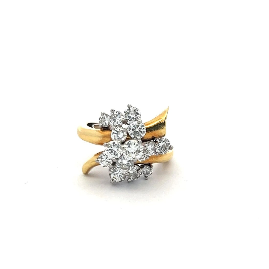 2.00 CARAT ROUND BRILLIANT I VS DIAMOND 18 KARAT YELLOW GOLD COCKTAIL RING: 2.00 CARAT ROUND BRILLIANT I VS DIAMOND 18 KARAT YELLOW GOLD COCKTAIL RING PRODUCT DESCRIPTION Title: 2.00 Carat Round Brilliant I VS Diamond 18 Karat Yellow Gold Cocktail Ring Style: Cocktail Metal: 