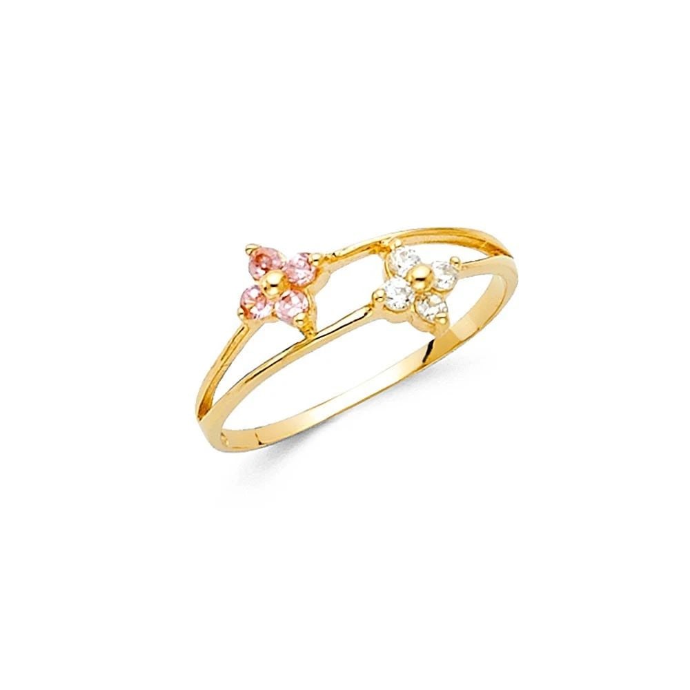 NEW 14K YELLOW GOLD KIDS RING: NEW 14K YELLOW GOLD KIDS RINGKIDS RINGNEW 14KYELLOW GOLDWIDTH: 6 mmApx. WEIGHT: 0.7g