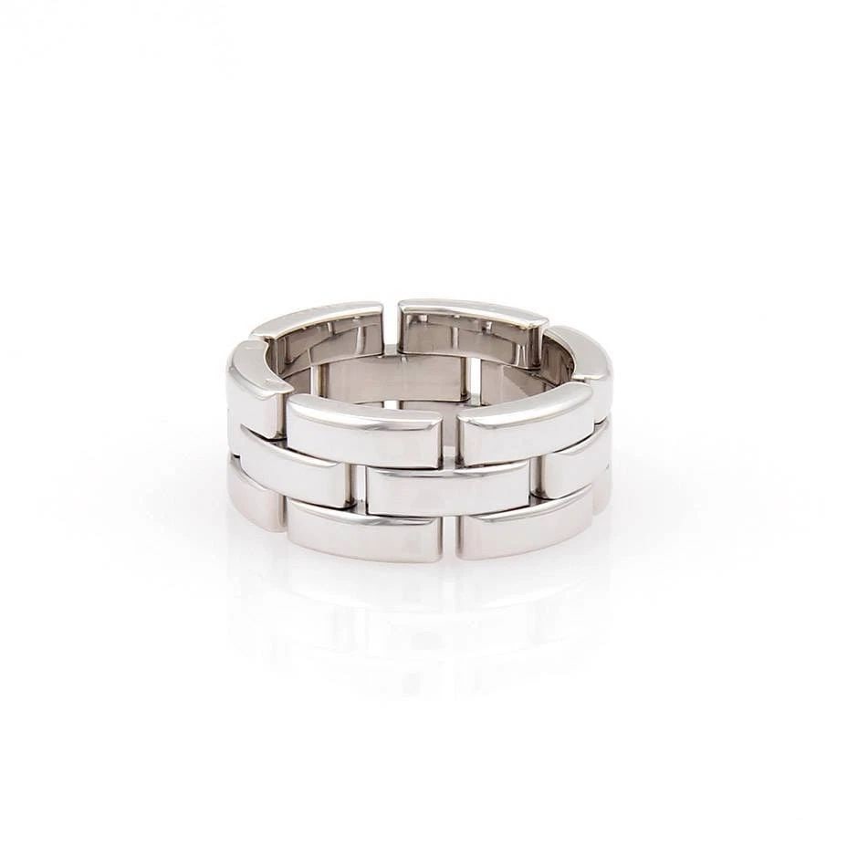 TIFFANY & CO. DIAMOND WEDDING BAND PLATINUM WIDE RING: TIFFANY & CO. DIAMOND WEDDING BAND PLATINUM WIDE RING Tiffany & Co. Diamond Platinum 3mm Wide Wedding Band Ring Size 4 Description This elegant authentic wedding band is from Tiffany & Co. It is craft