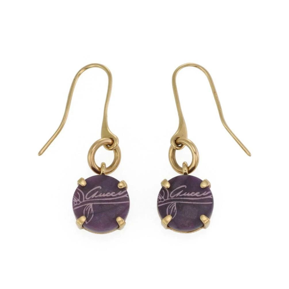 MARCO BICEGO HOOP EARRINGS JAIPUR 18K YELLOW GOLD MULTI-COLOR GEMS: MARCO BICEGO HOOP EARRINGS JAIPUR 18K YELLOW GOLD MULTI-COLOR GEMS This lovely pair of hoop earrings are authentic by Marco Bicego from the Jaipur Collection. They are crafted from 18k yellow gold fea