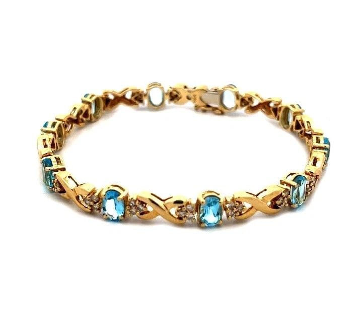 DAVID YURMAN GOLD SILVER NECKLACE 18K YELLOW STERLING 3 STATION DOUBLE ROW CABLE (1 of 2)