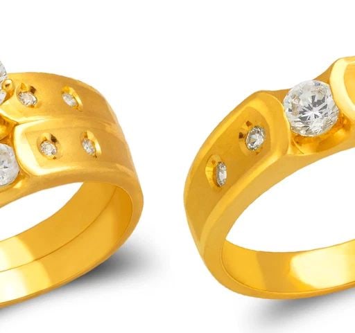 NEW 14K YELLOW GOLD WEDDING TRIO RING SET (1 of 2)