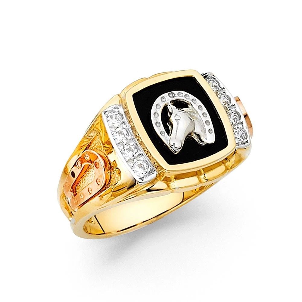 NEW 14K YELLOW GOLD ONYX MEN'S RING - SIZE 10: NEW 14K YELLOW GOLD ONYX MEN'S RING ONYX MEN'S RING NEW 14K YELLOW GOLD WIDTH : 15 mm WEIGHT : 8g