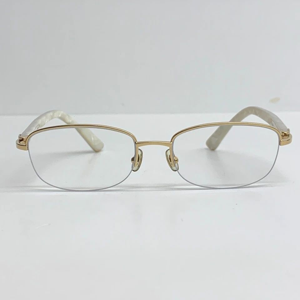 AUTHENTIC CARTIER BOTTOM RIMLESS OVAL SUNGLASSES 52 18 135 GP SHINY WHITE FRAMES: AUTHENTIC CARTIER BOTTOM RIMLESS OVAL SUNGLASSES 52 18 135 GP SHINY WHITE FRAMES Authentic Cartier Bottom Rimless Oval Sunglasses 52 18 135 GP Shiny White Frames AUTHENTIC CARTIER BOTTOM RIMLESS OVAL 