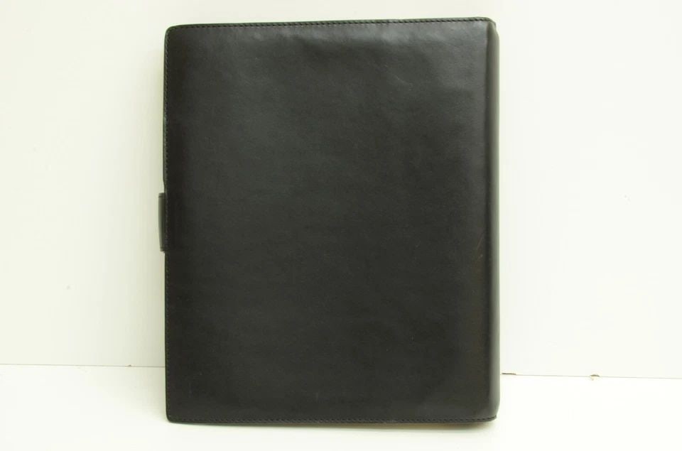 AUTHENTIC LOUIS VUITTON BLACK NOMADE LEATHER AGENDA BOOK HOME OFFICE ACCESSORY (1 of 2)