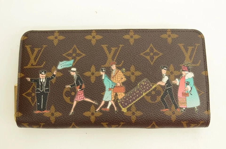 AUTHENTIC LOUIS VUITTON MONOGRAM CLUTCH WALLET ZIP LEATHER LUGGAGE PEOPLE PINK: AUTHENTIC LOUIS VUITTON MONOGRAM CLUTCH WALLET ZIP LEATHER LUGGAGE PEOPLE PINK Authentic Louis Vuitton Monogram Clutch Wallet Zip Leather Luggage People Pink Authentic Louis Vuitton Monogram Clutch Wa