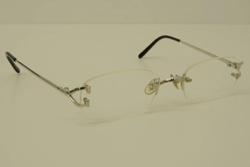 AUTHENTIC CARTIER RIMLESS C DECOR SUNGLASSES 20 135 SP RIMLESS C DECOR FRAMES (1 of 2)