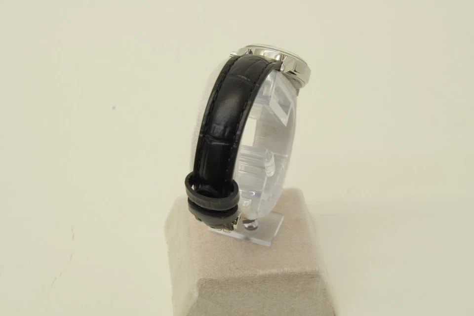 AUTHENTIC OMEGA GENEVE 22MM WATCH ROUND SS MANUAL LEATHER VINTAGE WRISTWATCH (1 of 2)
