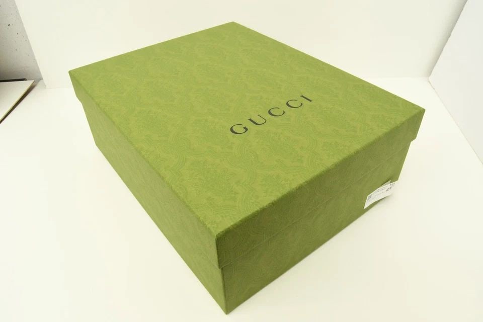 AUTHENTIC GUCCI PURSUIT MENS STRIPE IVORY GG LOGO SANDLAS SHOES 655265 JFA00 (1 of 2)