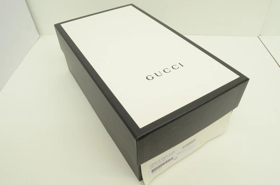 AUTHENTIC GUCCI MENS WEB STRIPE ESPADRILLES LOAFERS 624612 04JIO 3172 ROPE SHOES (1 of 2)
