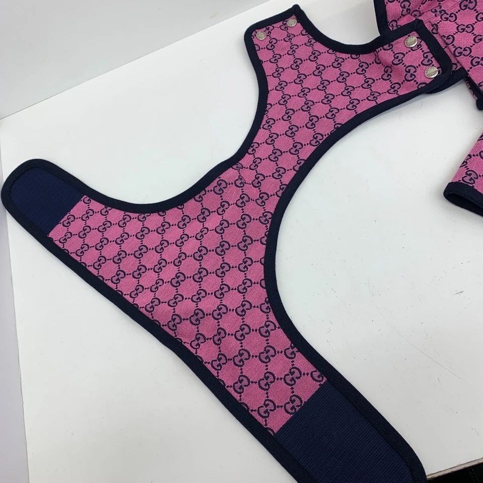 AUTHENTIC GUCCI DOG WEAR PET WALKING OUTFIT PINK GUCCISSIMA ANIMAL COLLECTIBLE L (1 of 2)