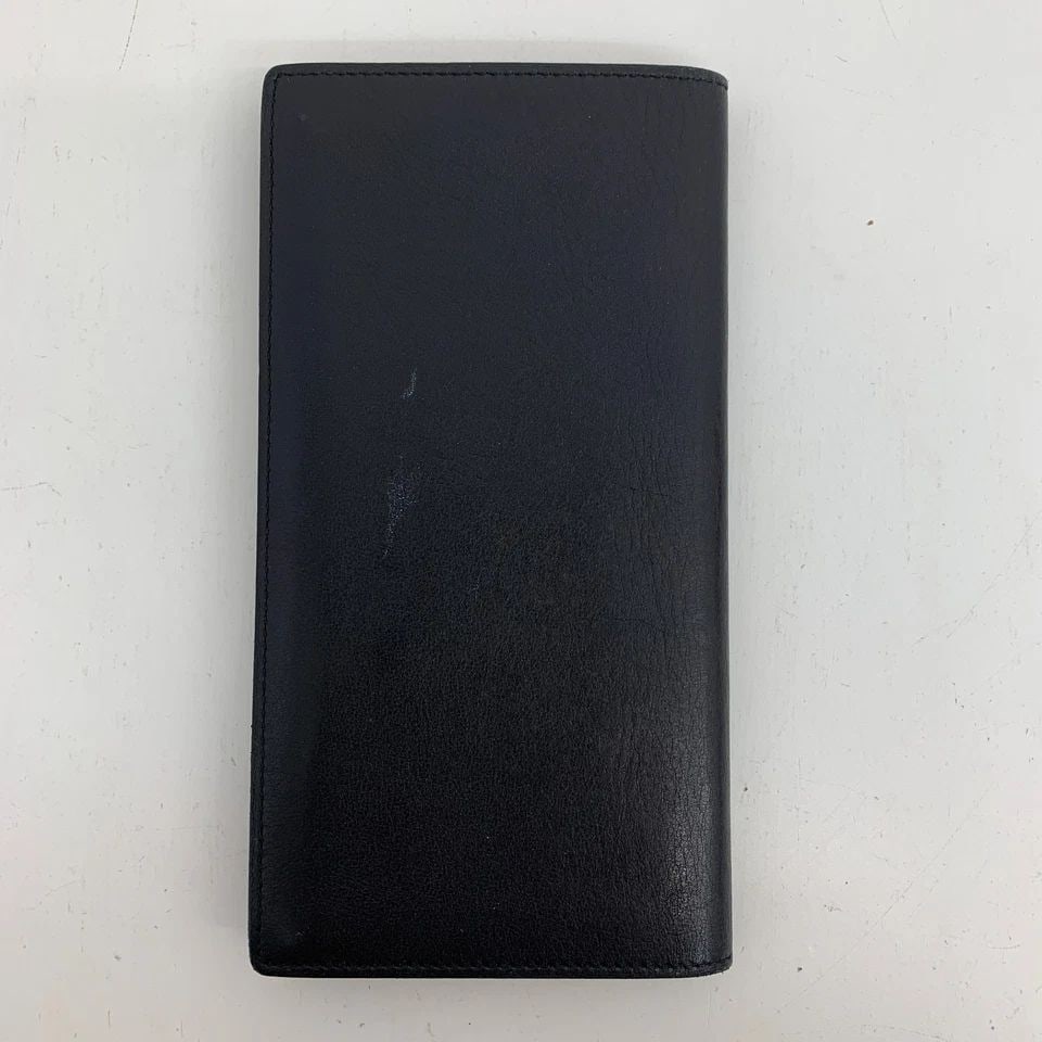 AUTHENTIC CARTIER BLACK LEATHER CLUTCH THIN WALLET LOGO SP VINTAGE BURGUNDY: AUTHENTIC CARTIER BLACK LEATHER CLUTCH THIN WALLET LOGO SP VINTAGE BURGUNDY AUTHENTIC CARTIER BLACK LEATHER CLUTCH THIN WALLET LOGO SP VINTAGE BURGUNDY