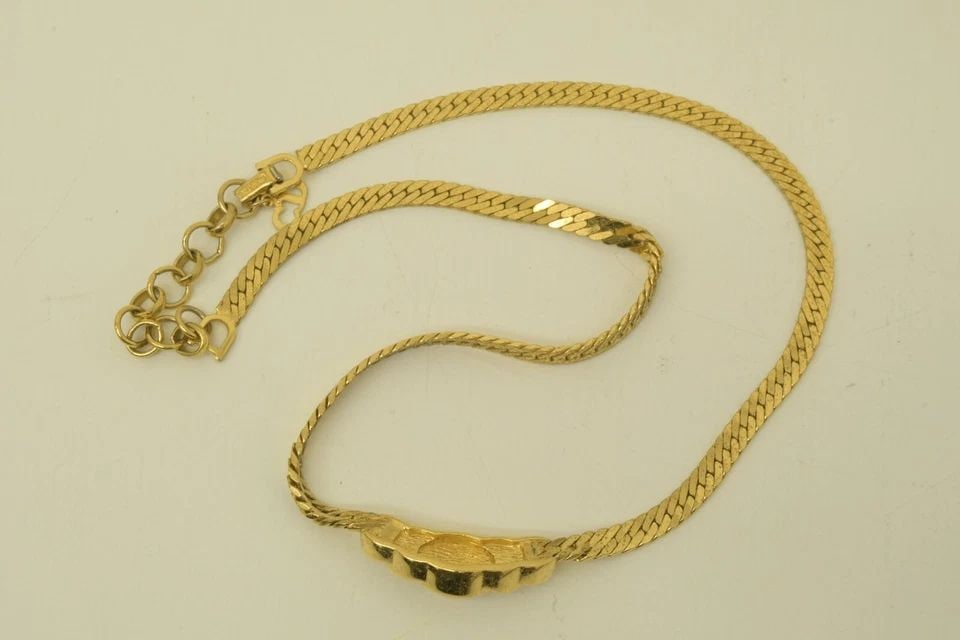 AUTHENTIC CHRISTIAN DIOR NECKLACE GP FAUX PEARL RHINESTONE LUXURY FASHION CHAIN: AUTHENTIC CHRISTIAN DIOR NECKLACE GP FAUX PEARL RHINESTONE LUXURY FASHION CHAIN Authentic Christian Dior Necklace GP Faux Pearl Rhinestone Luxury Fashion Chain Jewelry Accessory Ladies, Womens, Female