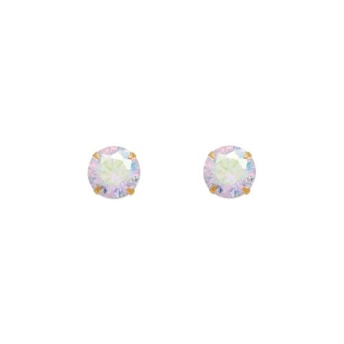 NEW 14K YELLOW GOLD TORNASOL STUD EARRINGS: NEW 14K YELLOW GOLD TORNASOL STUD EARRINGS TORNASOL STUD EARRINGS NEW 14K YELLOW GOLD Width: Approx. 6x6mm AVERAGE Apx WEIGHT: 2g
