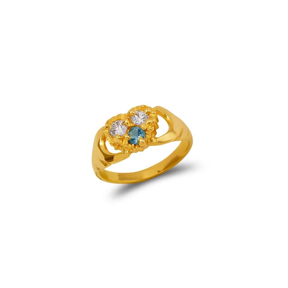 NEW 14K YELLOW GOLD KIDS RING (1 of 1)