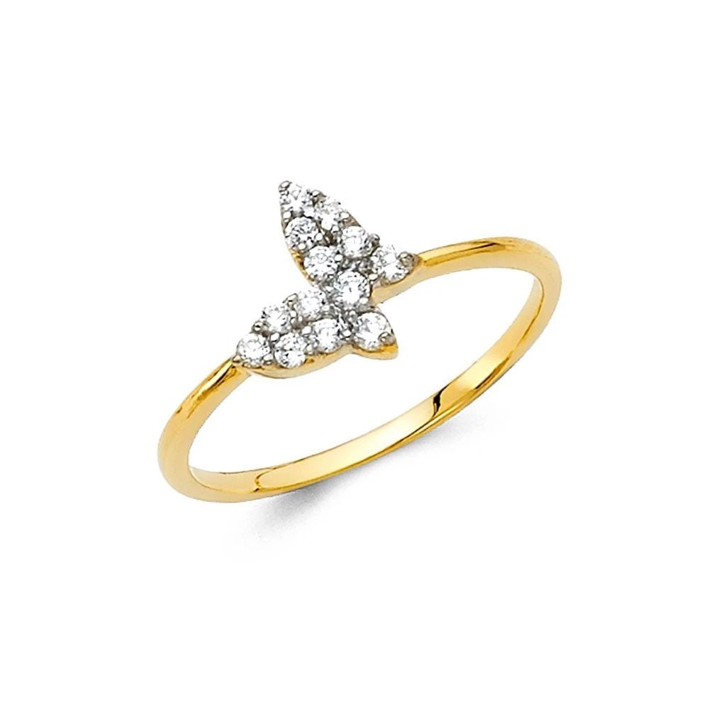 NEW 14K TWO TONE GOLD FANCY RING- SIZE 7: NEW 14K TWO TONE GOLD FANCY RING FANCY RING NEW 14K TWO TONE GOLD WIDTH : 10 mm Average Apx WEIGHT : 1.7g