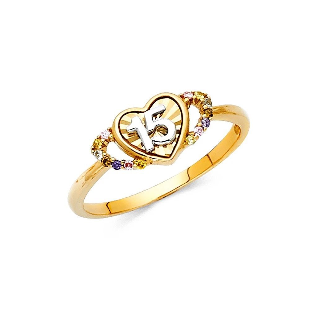 NEW 14K TWO TONE GOLD RING - SIZE 7: NEW 14K TWO TONE GOLD RING RING NEW 14K TWO TONE GOLD WIDTH: 7 mm Average Apx WEIGHT: 1.6g