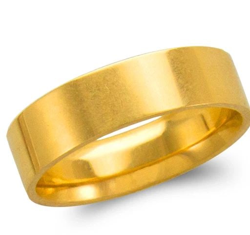 NEW 14K YELLOW GOLD 6MM PLAIN FLAT WEDDING BAND: NEW 14K YELLOW GOLD 6MM PLAIN FLAT WEDDING BAND 6MM PLAIN FLAT WEDDING BAND NEW 14K YELLOW GOLD SIZE Apx: 6mm WEIGHT: 6.9g