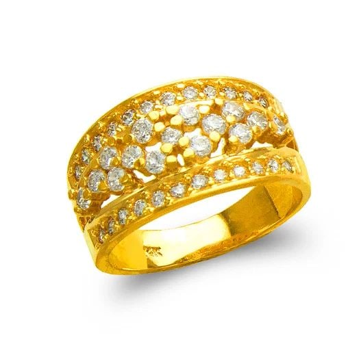 NEW 14K YELLOW GOLD LADIES FASHION BAND RING: NEW 14K YELLOW GOLD LADIES FASHION BAND RING LADIES FASHION BAND RING NEW 14K YELLOW GOLD Apx. SIZE: 11mm Apx. WEIGHT: 6.2g