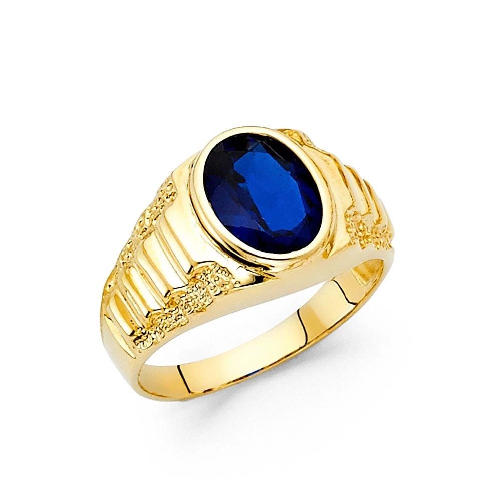 NEW 14K YELLOW GOLD MEN'S RING - SIZE 10: NEW 14K YELLOW GOLD MEN'S RING MEN'S RING NEW 14K YELLOW GOLD WIDTH : 11 mm WEIGHT : 5.6g