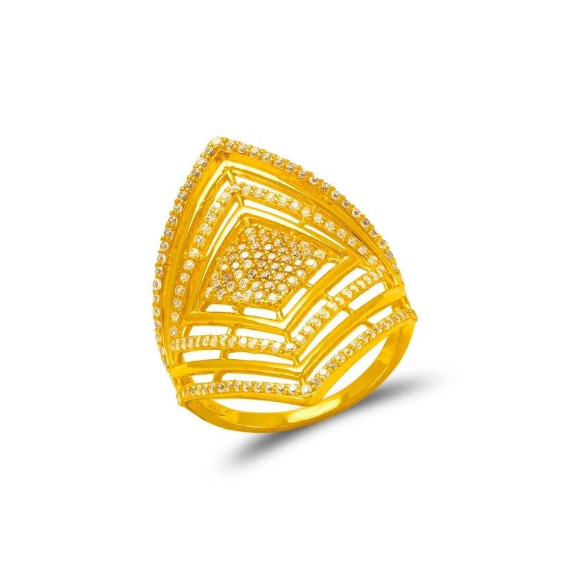 NEW 14K YELLOW GOLD LADIES FANCY RING: NEW 14K YELLOW GOLD LADIES FANCY RING LADIES FANCY RING NEW 14K YELLOW GOLD Apx. SIZE: 31mm Apx. WEIGHT: 5.4g