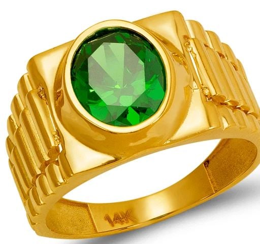 NEW 14K YELLOW GOLD MEN'S RING: NEW 14K YELLOW GOLD MEN'S RING MEN'S RING NEW 14K YELLOW GOLD Apx. SIZE: 14mm Apx. WEIGHT: 5.1g
