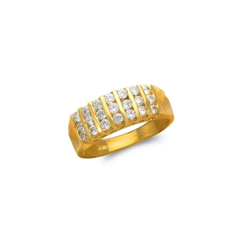 NEW 14K YELLOW GOLD LADIES FASHION RING: NEW 14K YELLOW GOLD LADIES FASHION RING LADIES FASHION RING NEW 14K YELLOW GOLD Apx. SIZE: 7mm Apx. WEIGHT: 5.0g