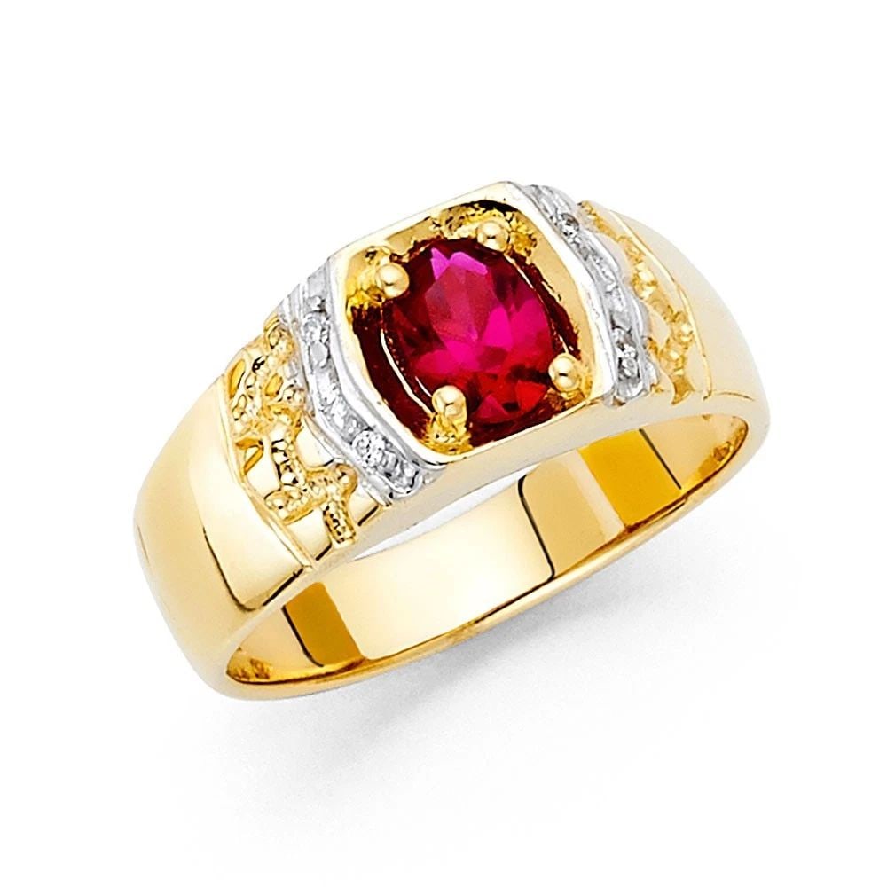 NEW 14K YELLOW GOLD MEN'S RING - SIZE 10: NEW 14K YELLOW GOLD MEN'S RING MEN'S RING NEW 14K YELLOW GOLD WIDTH : 10 mm WEIGHT : 4.8g