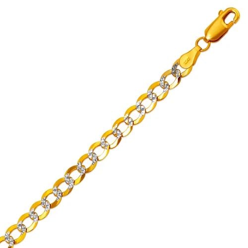 NEW 14K WHITE PAVE GOLD CURB ULTRA LIGHT PAVE BRACELET: NEW 14K WHITE PAVE GOLD CURB ULTRA LIGHT PAVE BRACELET CURB ULTRA LIGHT PAVE BRACELET NEW 14K WHITE PAVE GOLD LENGTH: 7.5" inch AVERAGE Apx WEIGHT: 4.5g