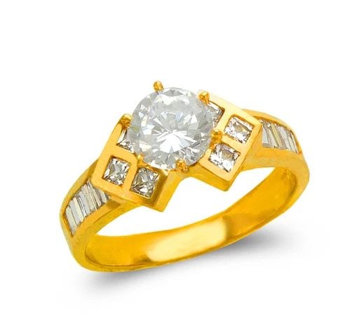 NEW 14K YELLOW GOLD LADIES FASHION SOLITAIRE RING: NEW 14K YELLOW GOLD LADIES FASHION SOLITAIRE RING LADIES FASHION SOLITAIRE RING NEW 14K YELLOW GOLD Apx. SIZE: 8mm Apx. WEIGHT: 4.4g