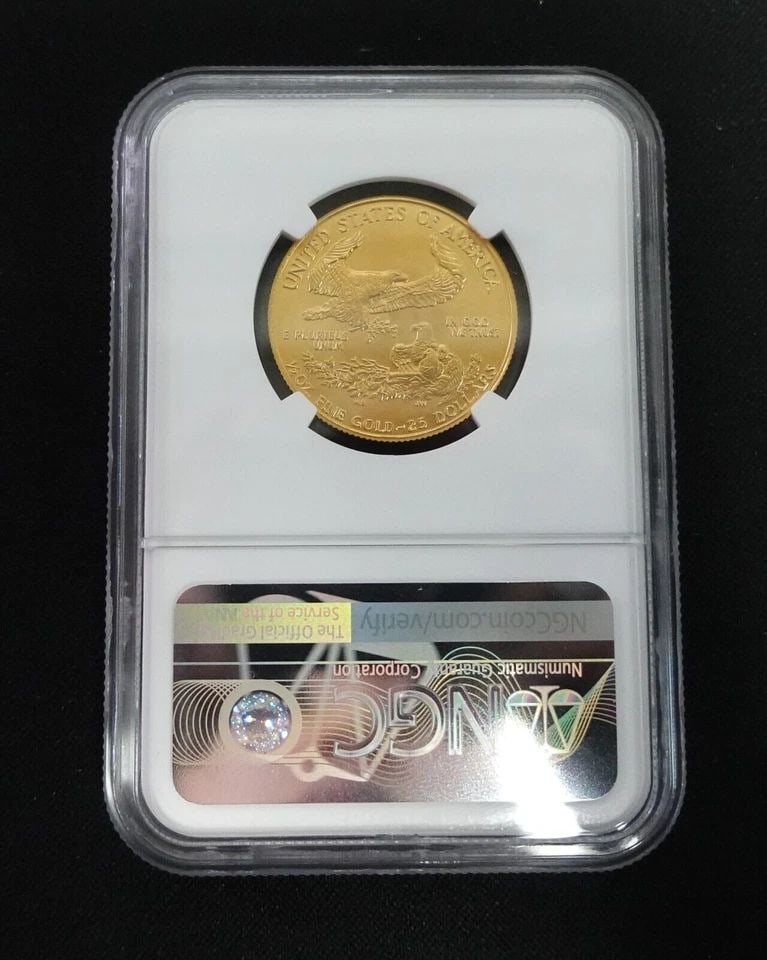 1987 $25 AMERICAN EAGLE GOLD COIN - NGC MS 69 (1 of 2)