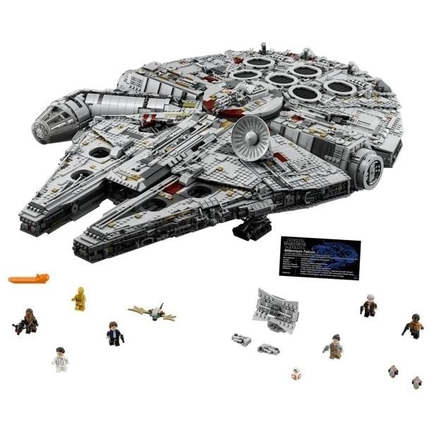 LEGO STAR WARS MILLENNIUM FALCON UCS ULTIMATE COLLECTOR SERIES SPACESHIP 75192 (1 of 2)