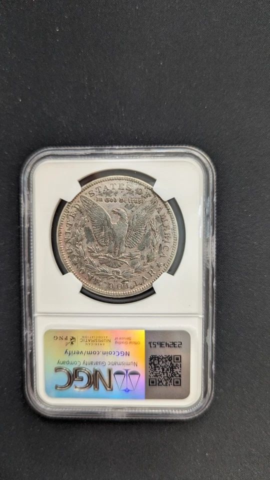 1896 O MORGAN SILVER $1 DOLLAR COIN - NGC VF DETAILS: 1896 O MORGAN SILVER $1 DOLLAR COIN - NGC VF DETAILS 1896 O Morgan Silver $1 Dollar Coin NGC Certified - VF Details HARSHLY CLEANED